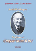 AMINTIRI DESPRE PROFESORUL CRISAN MIRCIOIU