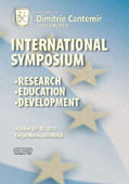 INTERNATIONAL SYMPOSIUM RESEARCH, EDUCATION, DEVELOPMENT October 29-30, 2010