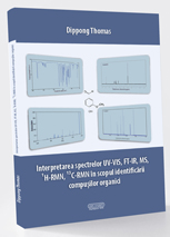 Interpretarea spectrelor UV-VIS, FT-IR, MS, 1H-RMN, 13C-RMN in scopul identificarii compusilor organici