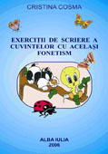 Exercitii de scriere a cuvintelor cu acelasi fonetism