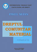 Dreptul comunitar material - volumul II